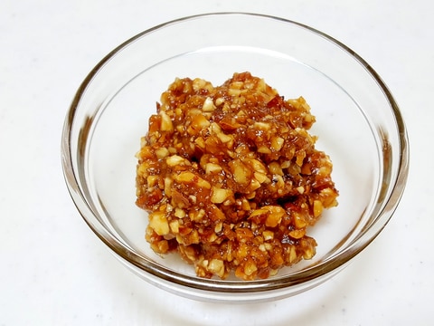 ミックスナッツ味噌♪